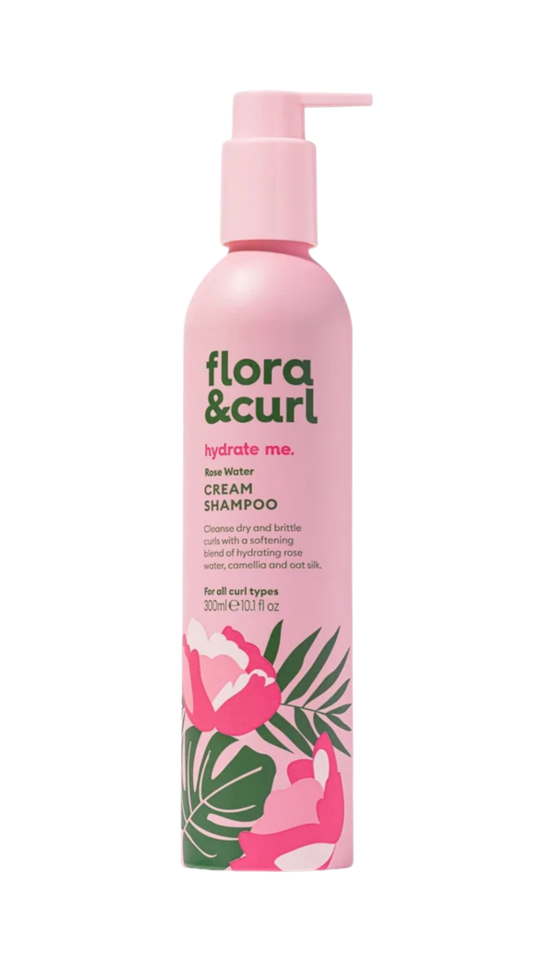 FLORA & CURL - Rose Water Cream Shampoo