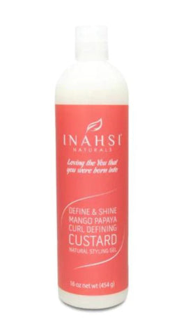 INAHSI - Define & Shine Mango Papaya Curl Custard