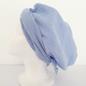 PlopCap - Muslin - Baby Blue