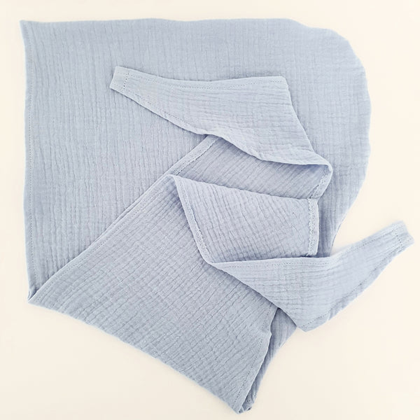 PlopCap - Muslin - Baby Blue