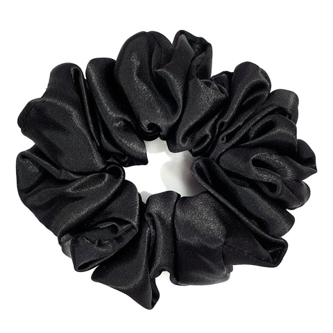 Satin Scrunchie - Black