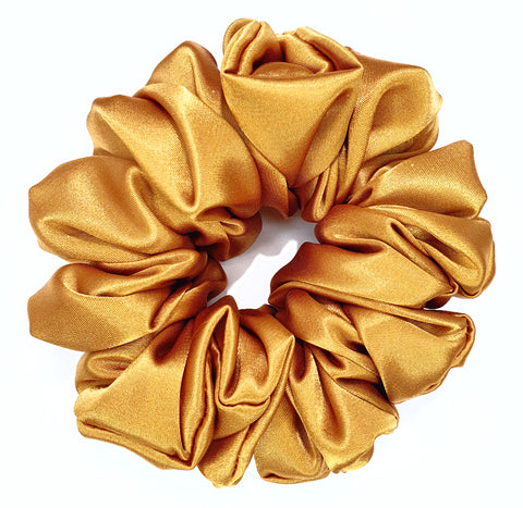 Satin Scrunchie - Gold