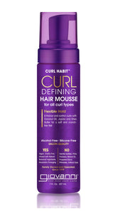 GIOVANNI - Curl Habit, Defining Hair Mousse, For All Curl Types