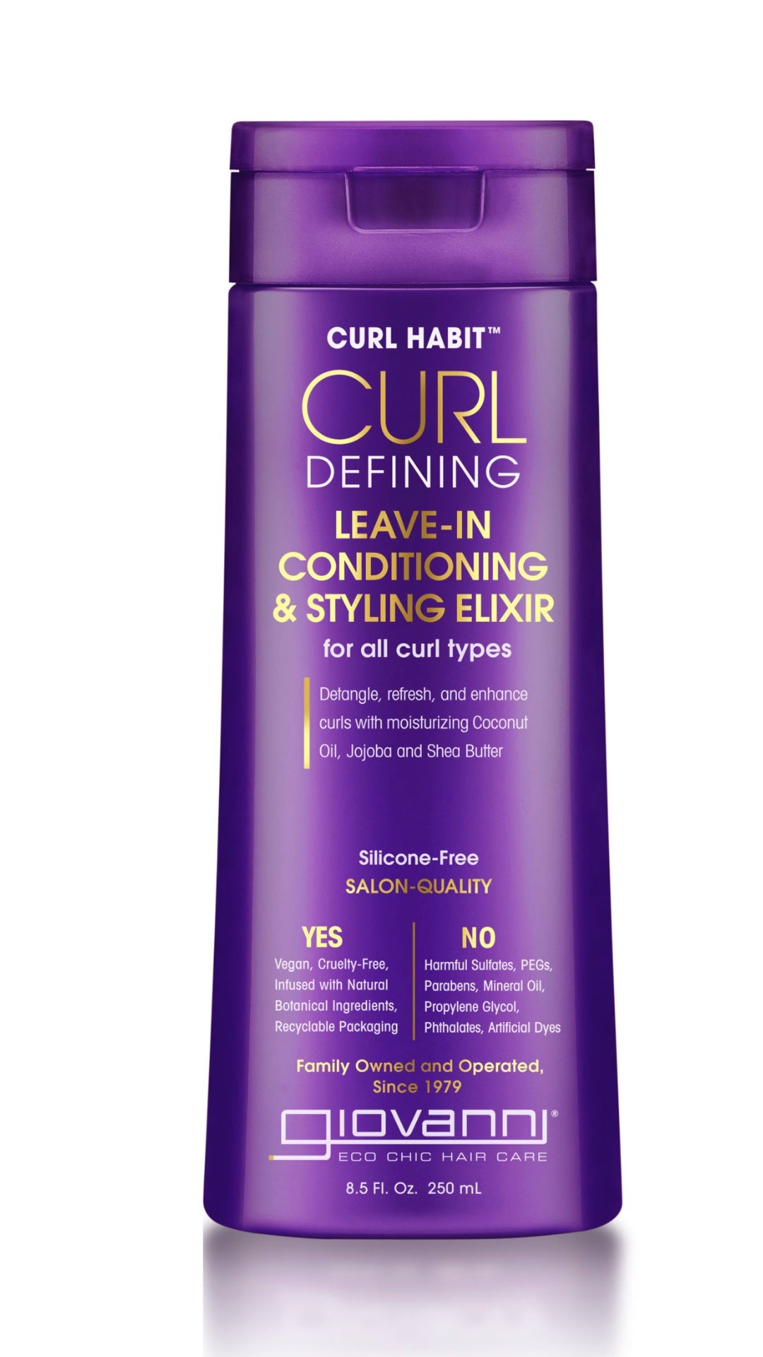 GIOVANNI - Curl Defining Leave-In Conditioning & Styling Elixir