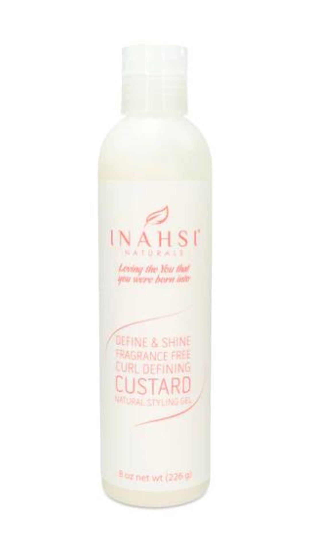INAHSI - Define & Shine Fragrance Free Curl Defining Custard Natural Styling Gel