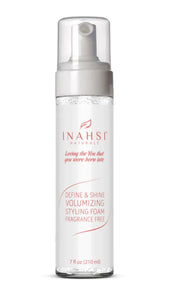INAHSI - Define & Shine Volumising Foam (Fragrance Free)