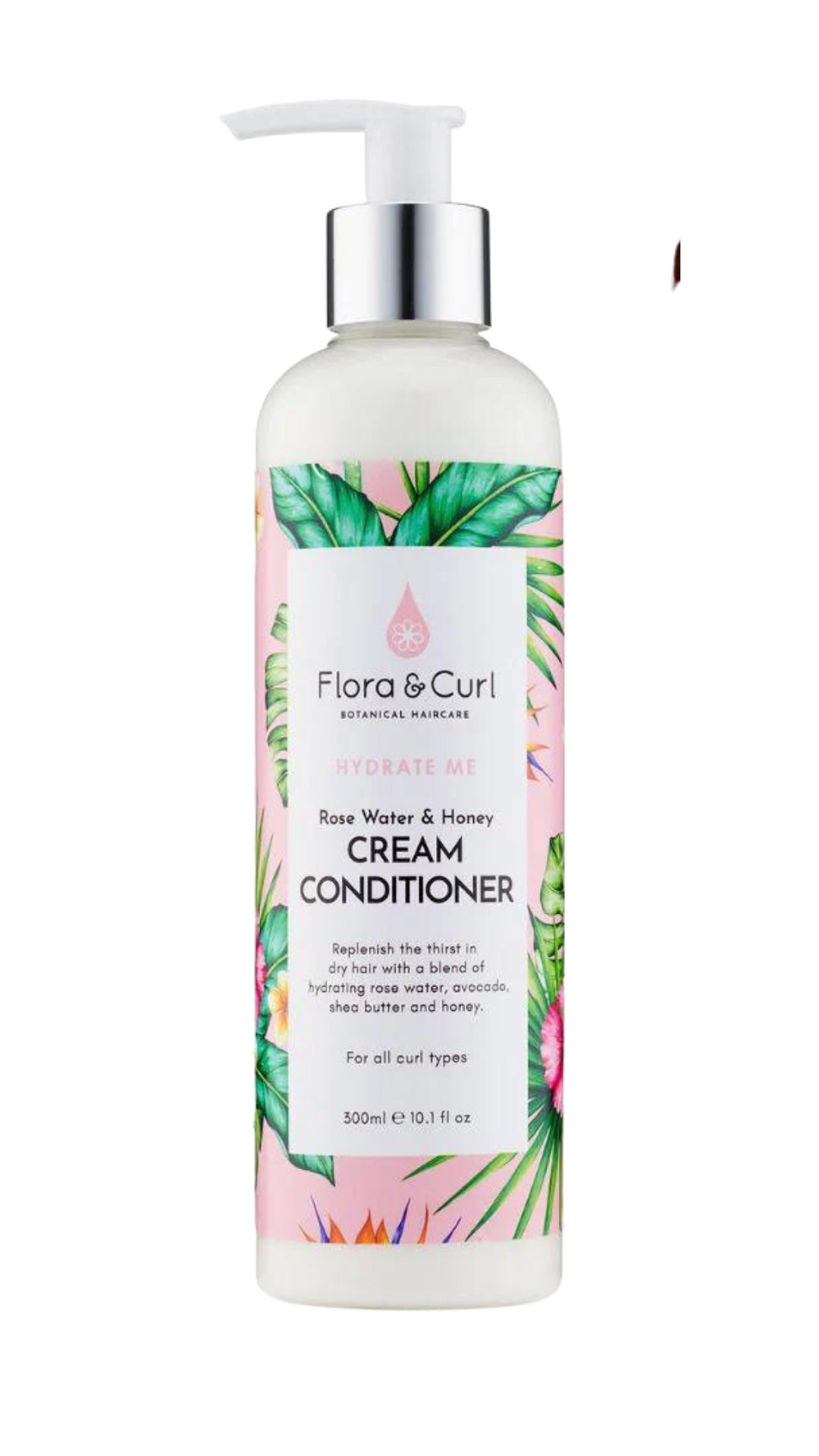 FLORA & CURL - Rose Water & Honey Cream Conditioner